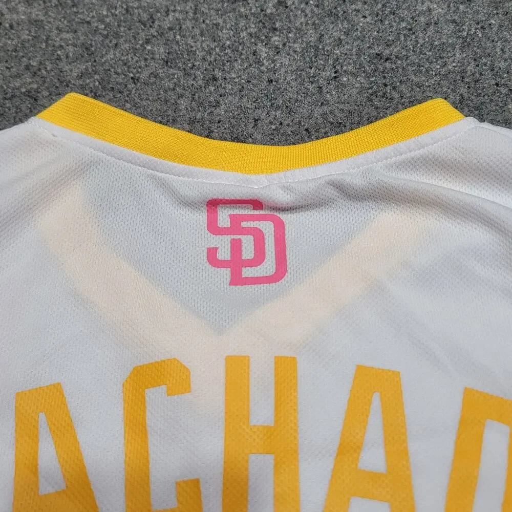 San Diego Padres Jersey Extra Large Manny Machado City Connect Basketball Tank